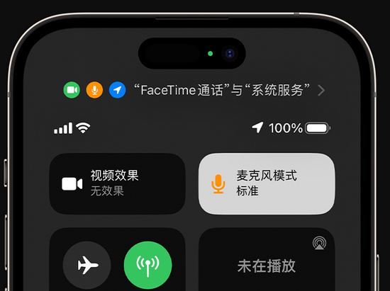 海州苹果授权维修网点分享iPhone在通话时让你的声音更清晰 