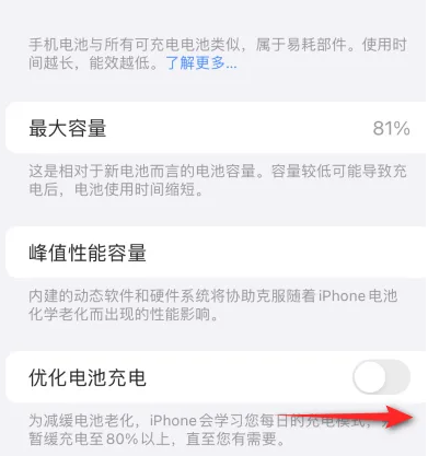 海州苹果15维修分享iPhone15充电到80%就充不进电了怎么办 