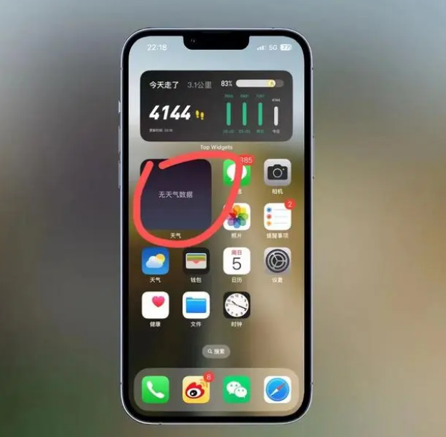海州苹果手机维修分享:iOS16主屏幕天气小组件无法正常工作怎么办？ 